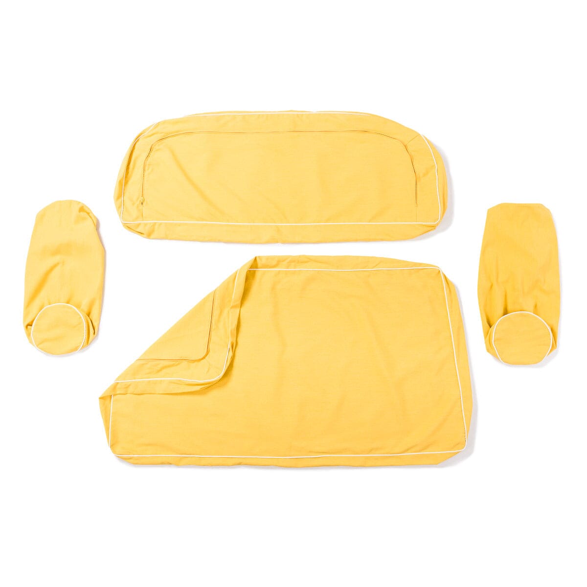 The Al Fresco Love Seat Slip Cover Set - Rivie Mimosa Al Fresco Love Seat Slip Cover Set Business & Pleasure Co.