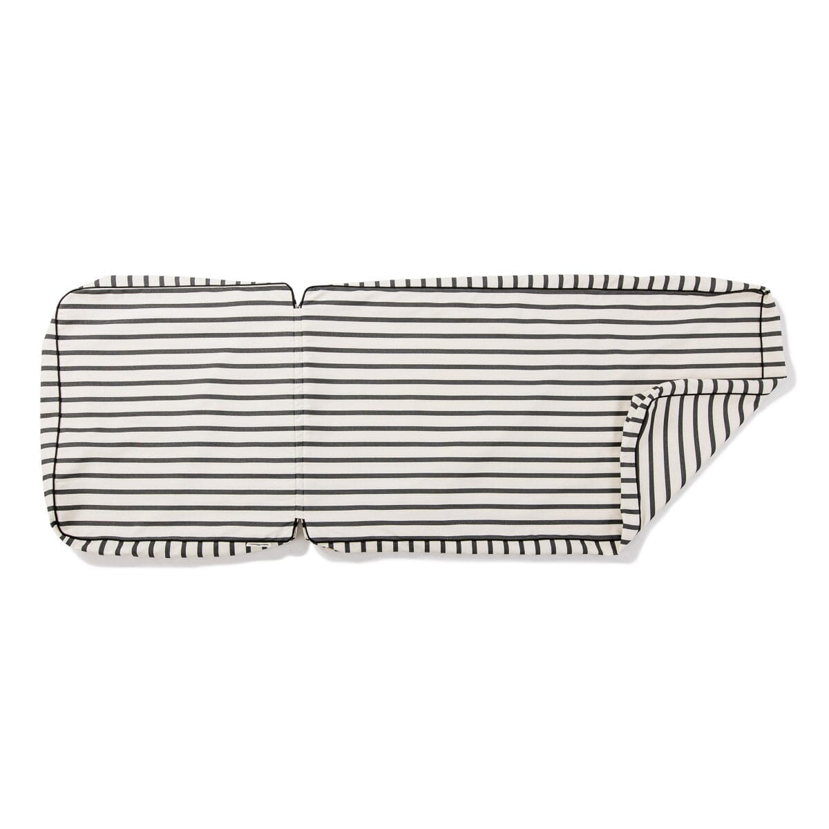 Product image of The Sun Lounger Slip Cover - Monaco Black Stripe Sun Lounger Slip Cover Business & Pleasure Co.