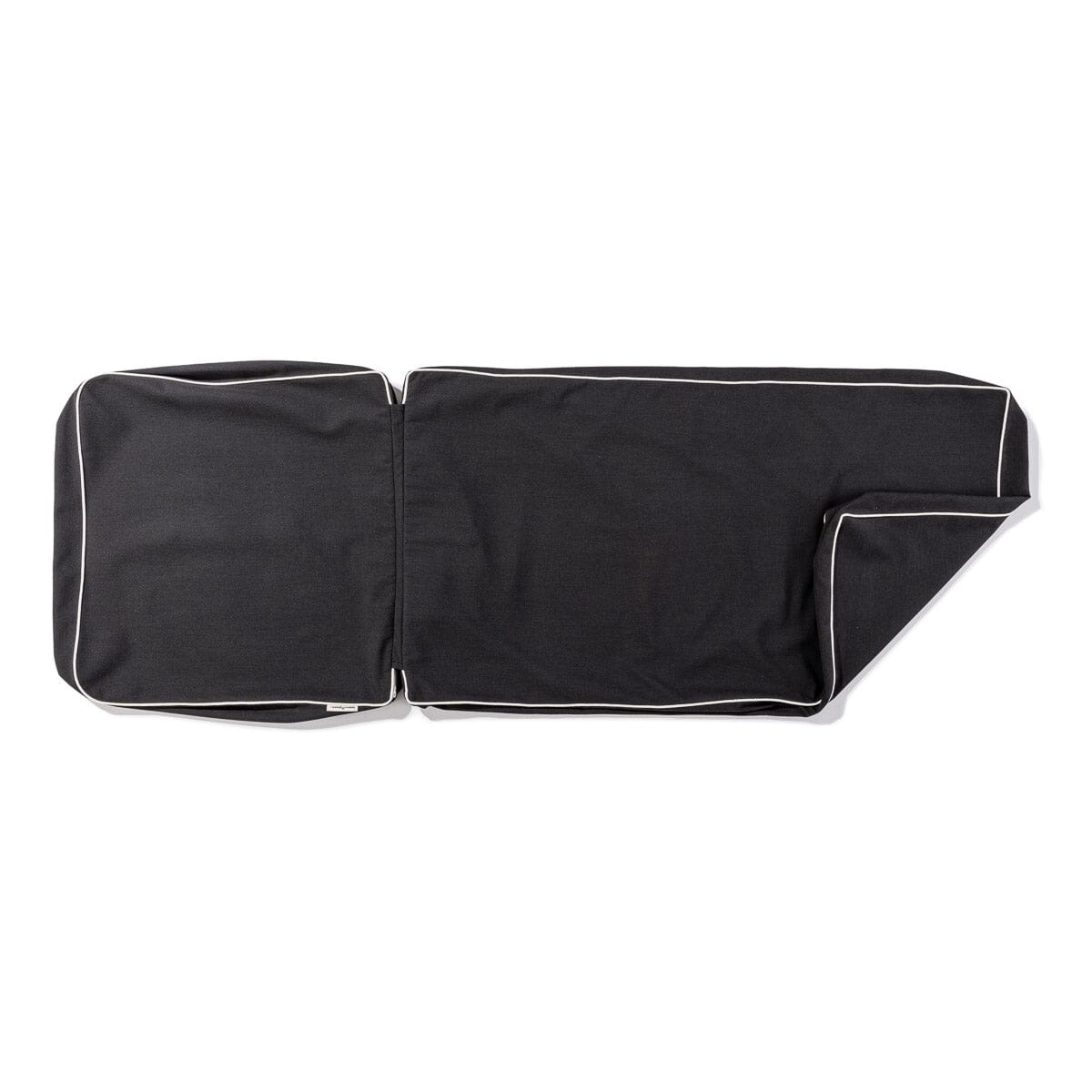 Product image of The Sun Lounger Slip Cover - Rivie Black Sun Lounger Slip Cover Business & Pleasure Co.