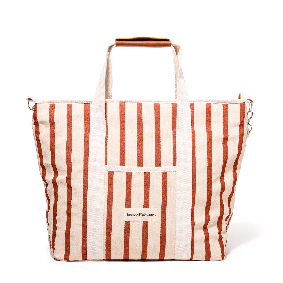Product image of The Cooler Tote Bag - Monaco Le Sirenuse Stripe Cooler Tote Business & Pleasure Co.