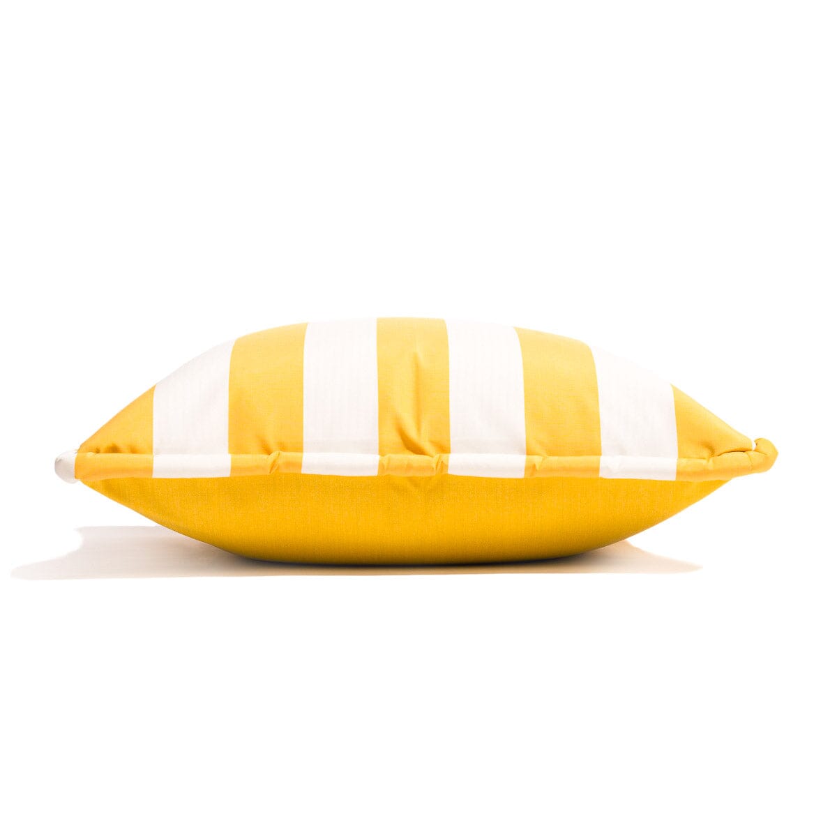 The Euro Throw Pillow - Crew Mimosa Yellow Stripe Euro Throw Pillow Business & Pleasure Co.