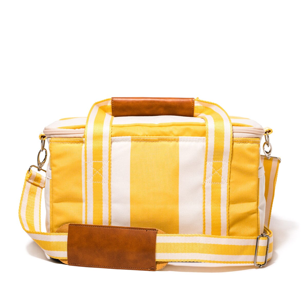The Premium Cooler Bag - Crew Mimosa Yellow Stripe Premium Cooler Business & Pleasure Co.