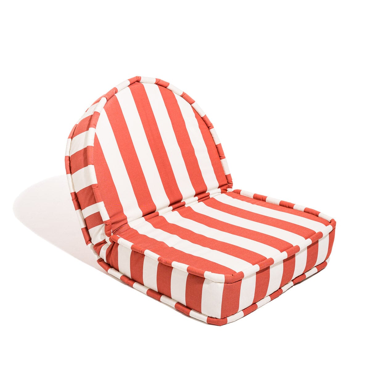 The Reclining Pillow Lounger - Crew Le Sirenuse Stripe Reclining Lounger Business & Pleasure Co.