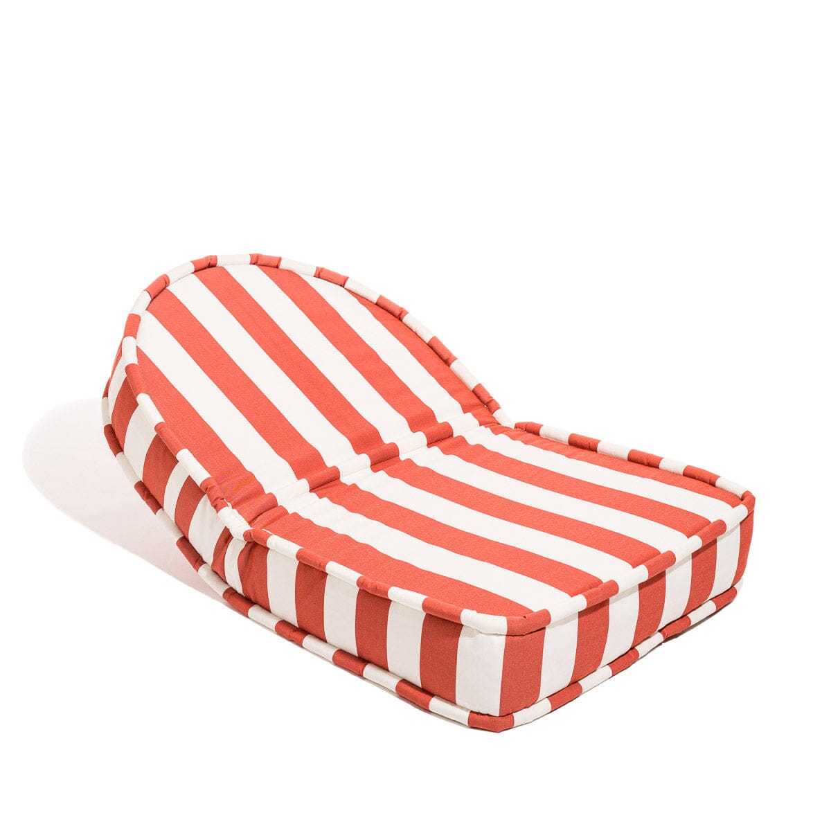 The Reclining Pillow Lounger - Crew Le Sirenuse Stripe Reclining Lounger Business & Pleasure Co.