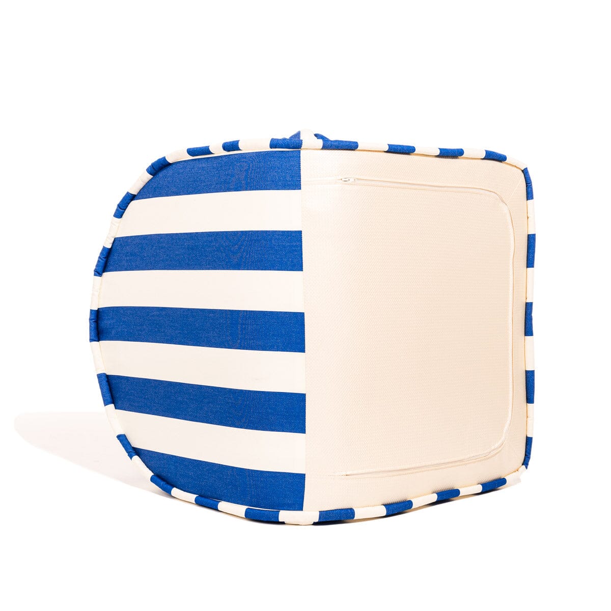 The Reclining Pillow Lounger - Crew Mediterranean Blue Stripe Reclining Lounger Business & Pleasure Co.