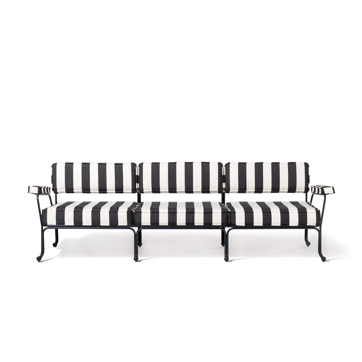 Product image of Waterhouse Sofa in Crew Vintage Black Stripe | Vintage Black Frame Waterhouse Sofa Kit Business & Pleasure Co.