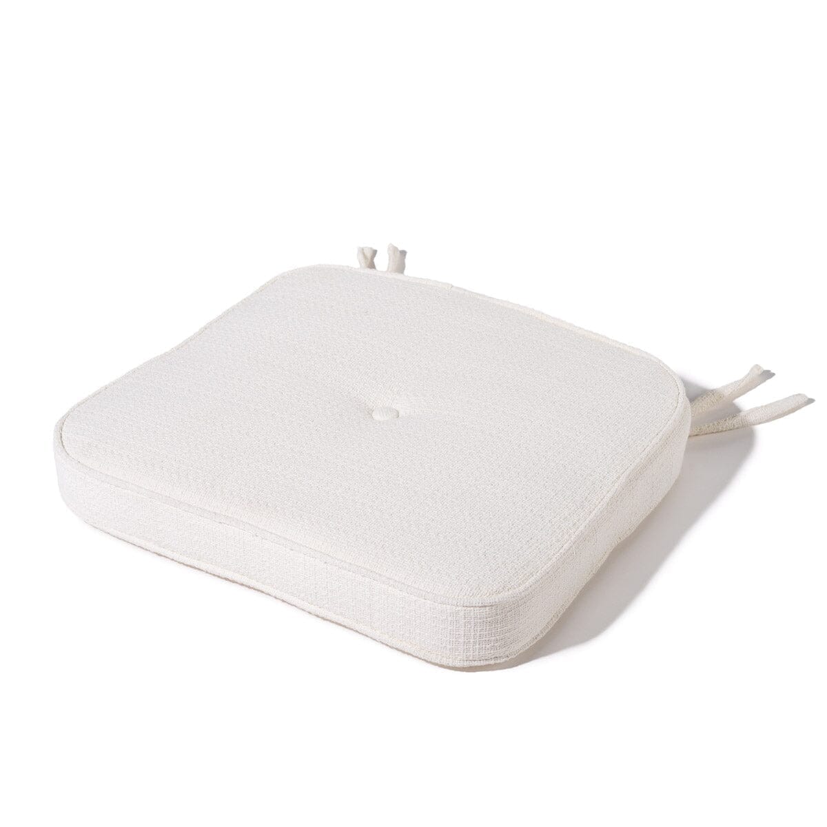 The Al Fresco Dining Chair Cushion - Boucle Antique White Al Fresco Dining Chair Cushion Business & Pleasure Co.