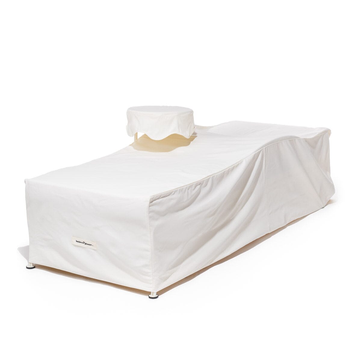 Product image of The Al Fresco Sun Lounger Cover - Antique White Al Fresco Sun Lounger Covers Business & Pleasure Co