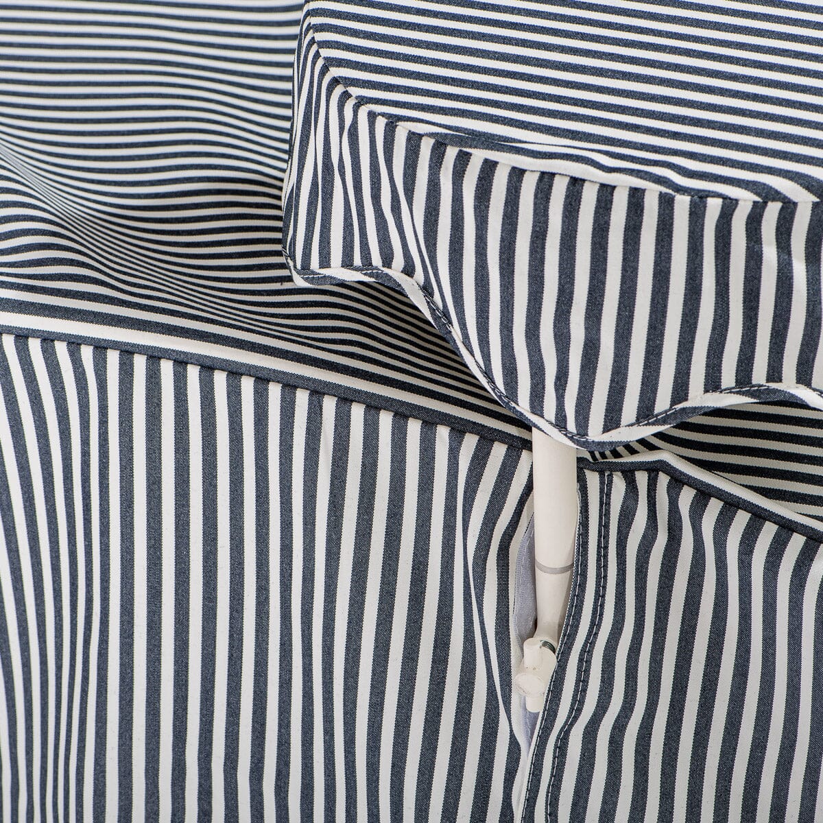 The Al Fresco Sun Lounger Cover - Lauren's Navy Stripe Al Fresco Sun Lounger Covers Business & Pleasure Co
