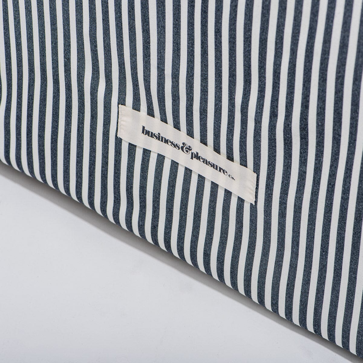 The Al Fresco Sun Lounger Cover - Lauren's Navy Stripe Al Fresco Sun Lounger Covers Business & Pleasure Co