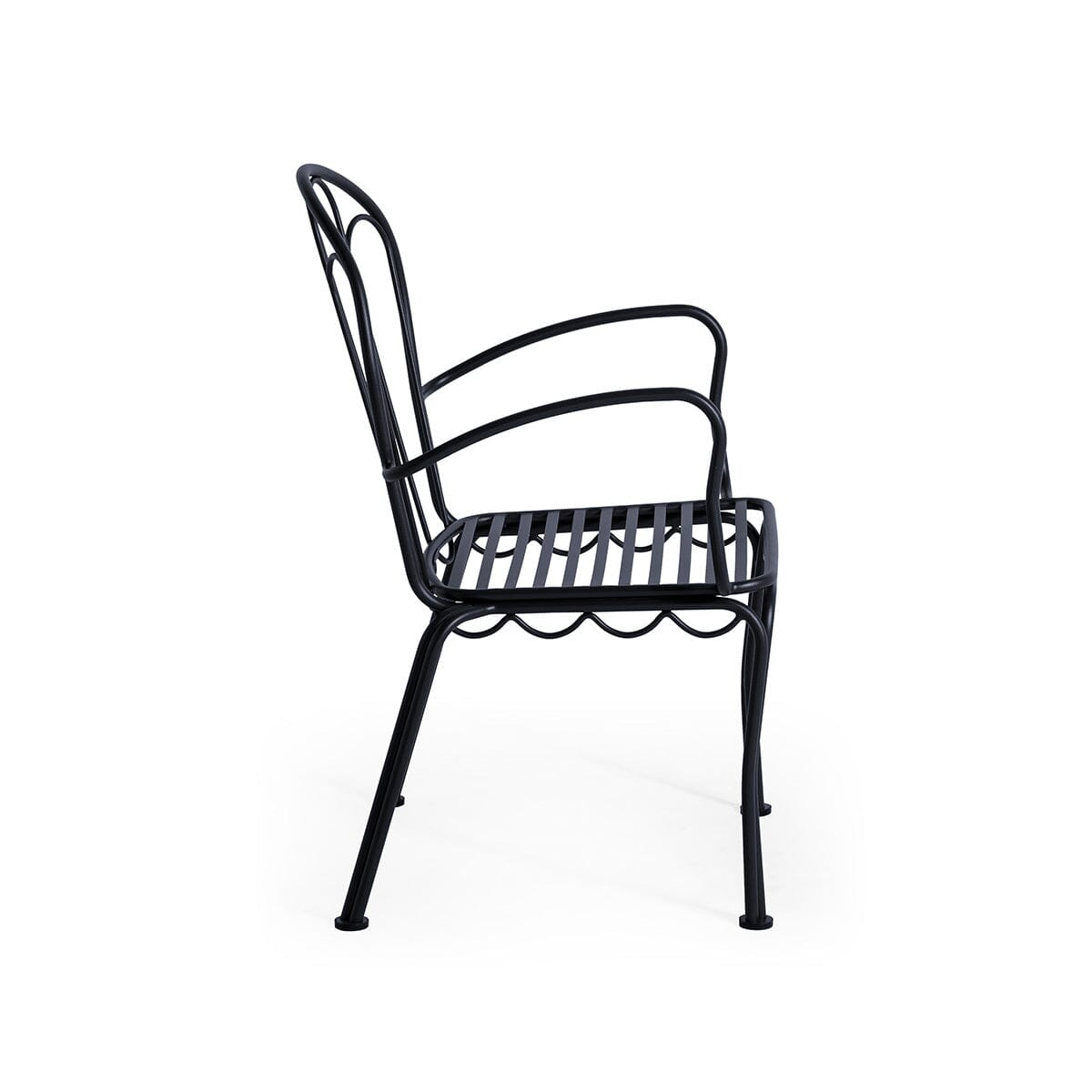The Al Fresco Dining Chair - Vintage Black Al Fresco Dining Chair Business & Pleasure Co