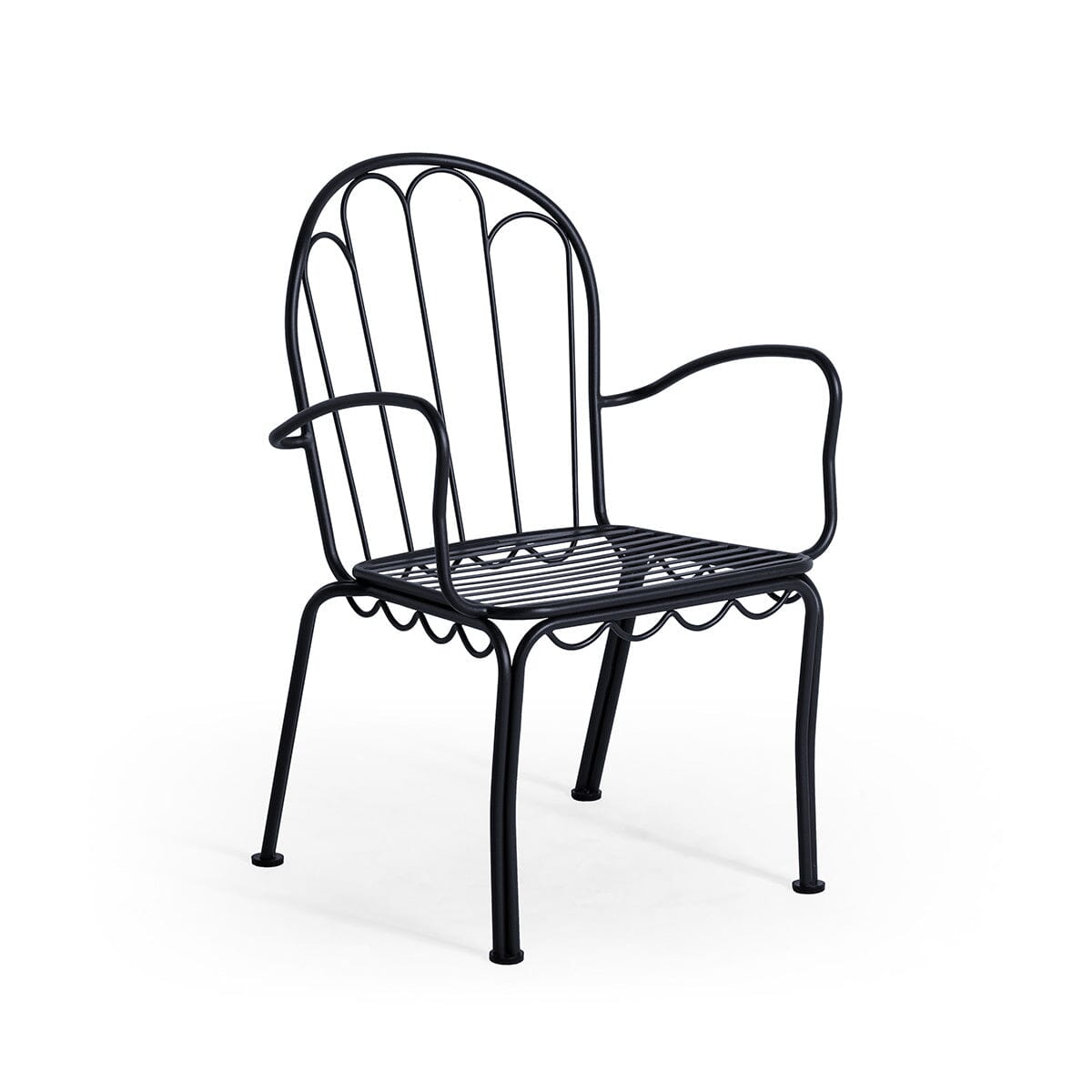 The Al Fresco Dining Chair - Vintage Black Al Fresco Dining Chair Business & Pleasure Co