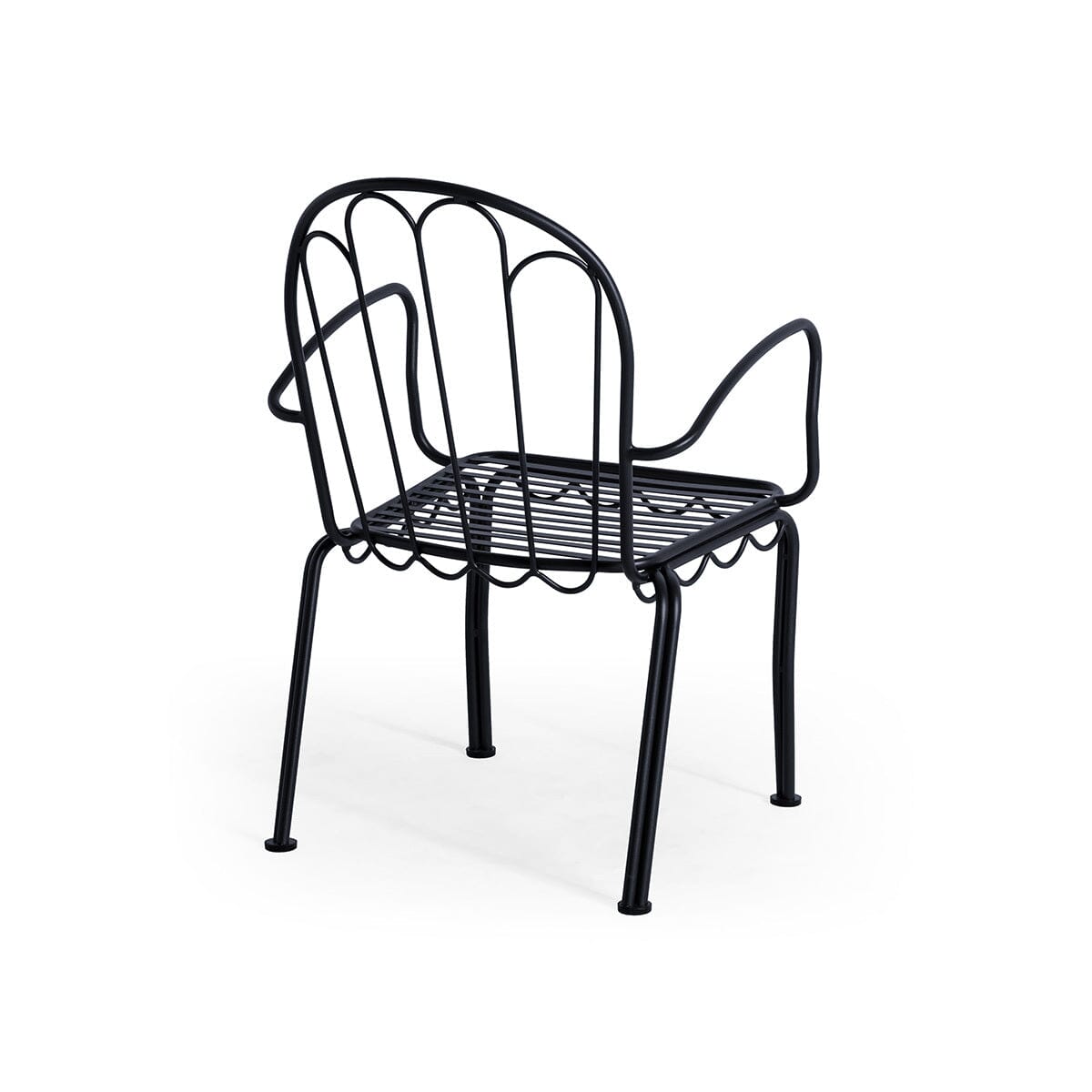 The Al Fresco Dining Chair - Vintage Black Al Fresco Dining Chair Business & Pleasure Co