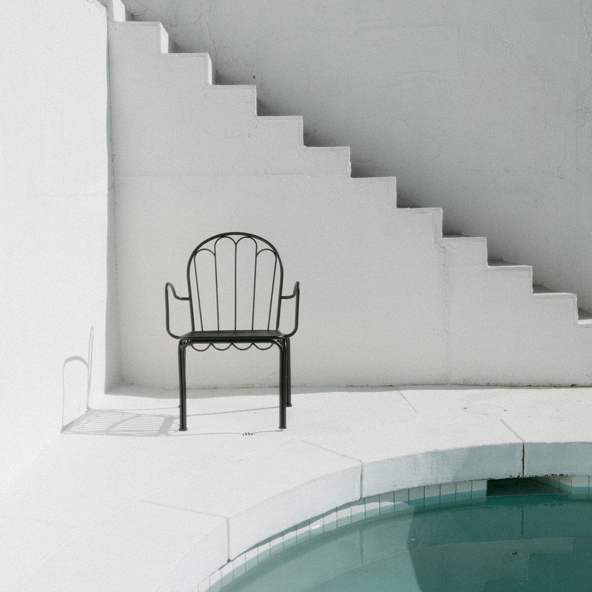 The Al Fresco Dining Chair - Vintage Black Al Fresco Dining Chair Business & Pleasure Co