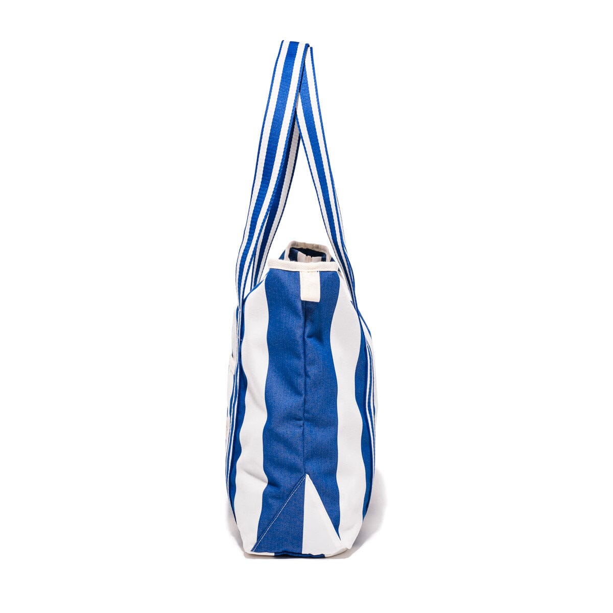 The Beach Bag - Crew Mediterranean Blue Stripe Beach Bag Business & Pleasure Co.