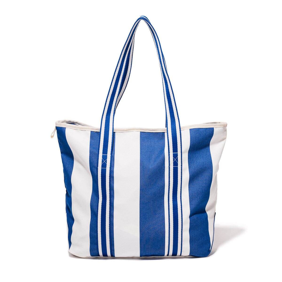 The Beach Bag - Crew Mediterranean Blue Stripe Beach Bag Business & Pleasure Co.