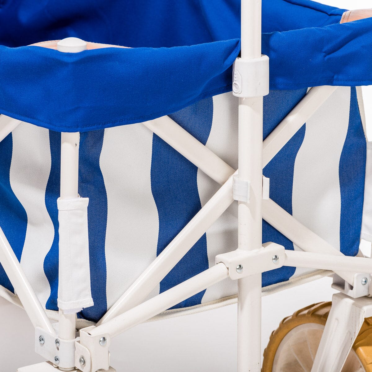 The Beach Cart - Crew Mediterranean Blue Stripe Beach Cart Business & Pleasure Co.