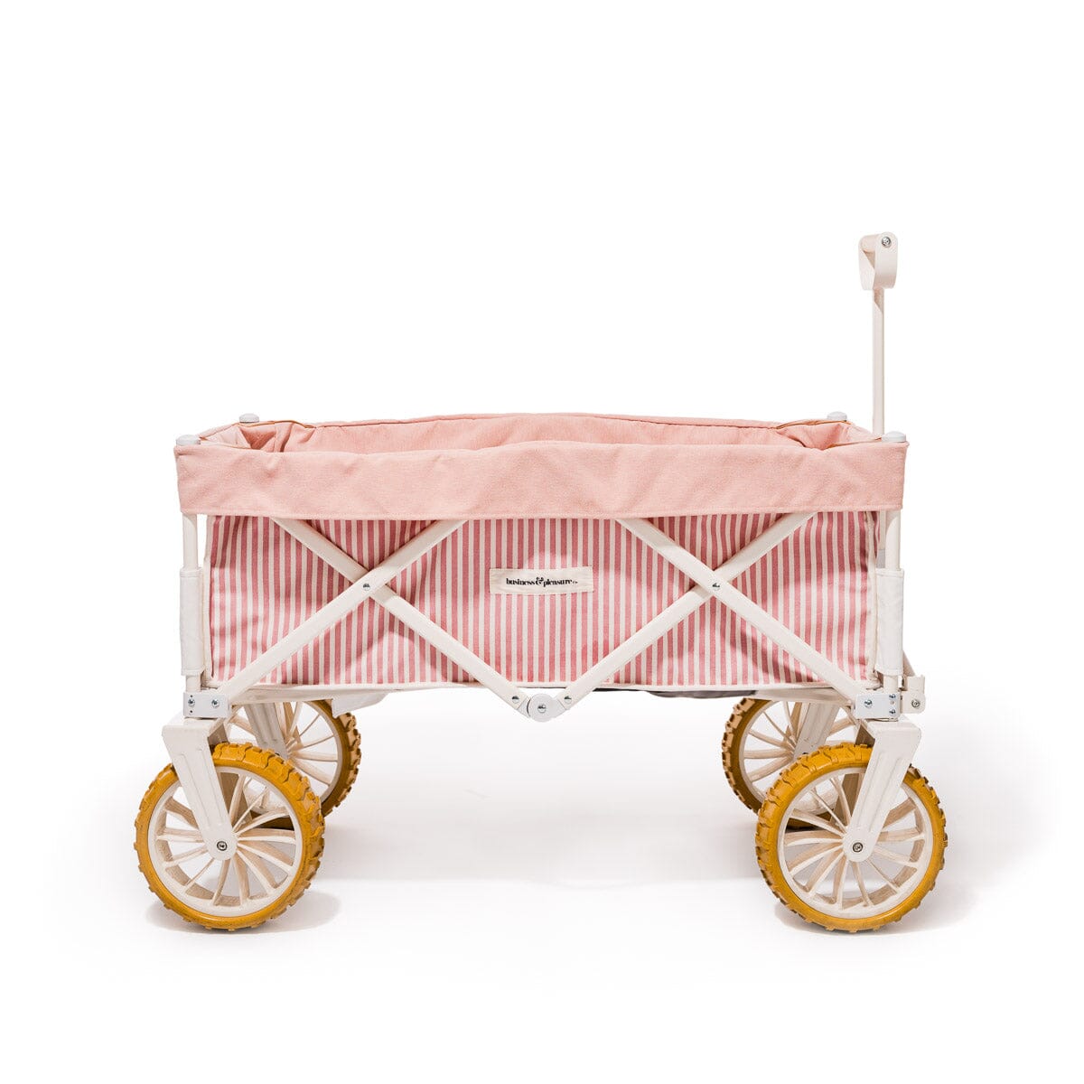 The Beach Cart - Laurens Pink Stripe Beach Cart Business & Pleasure Co