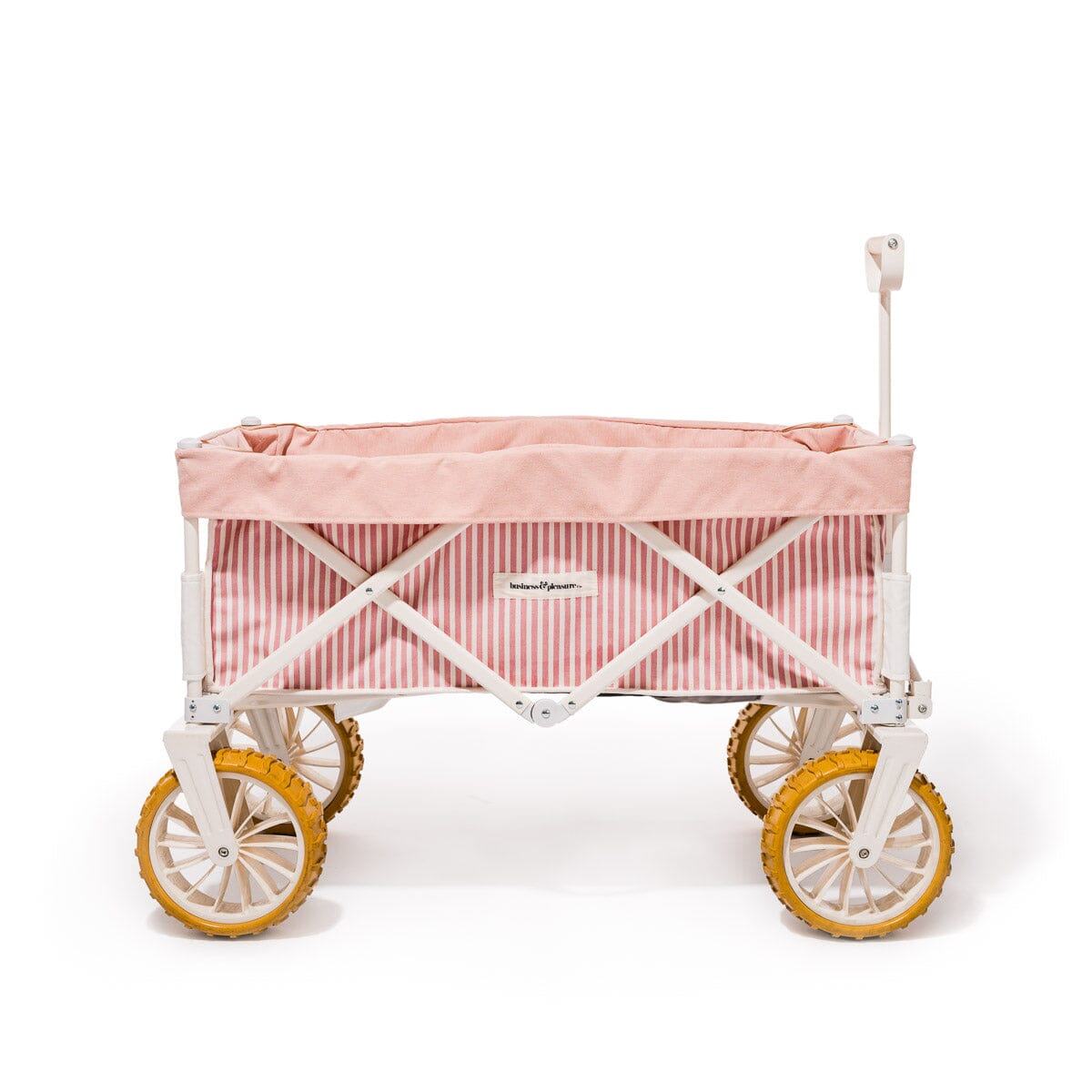 The Beach Cart - Laurens Pink Stripe Beach Cart Business & Pleasure Co 