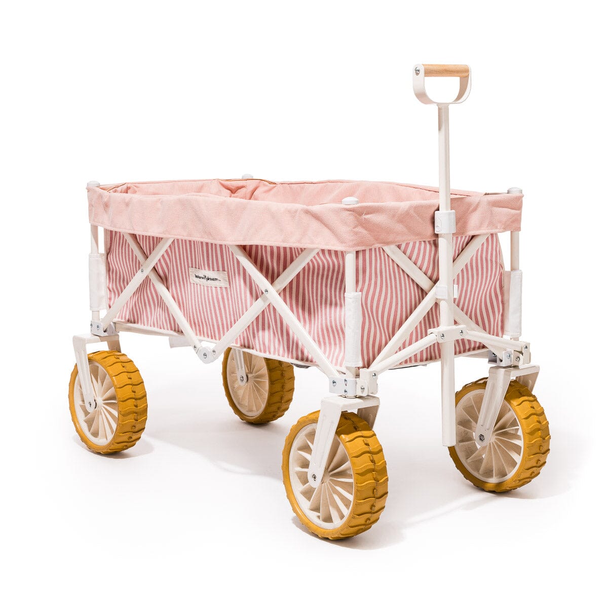 The Beach Cart - Laurens Pink Stripe Beach Cart Business & Pleasure Co