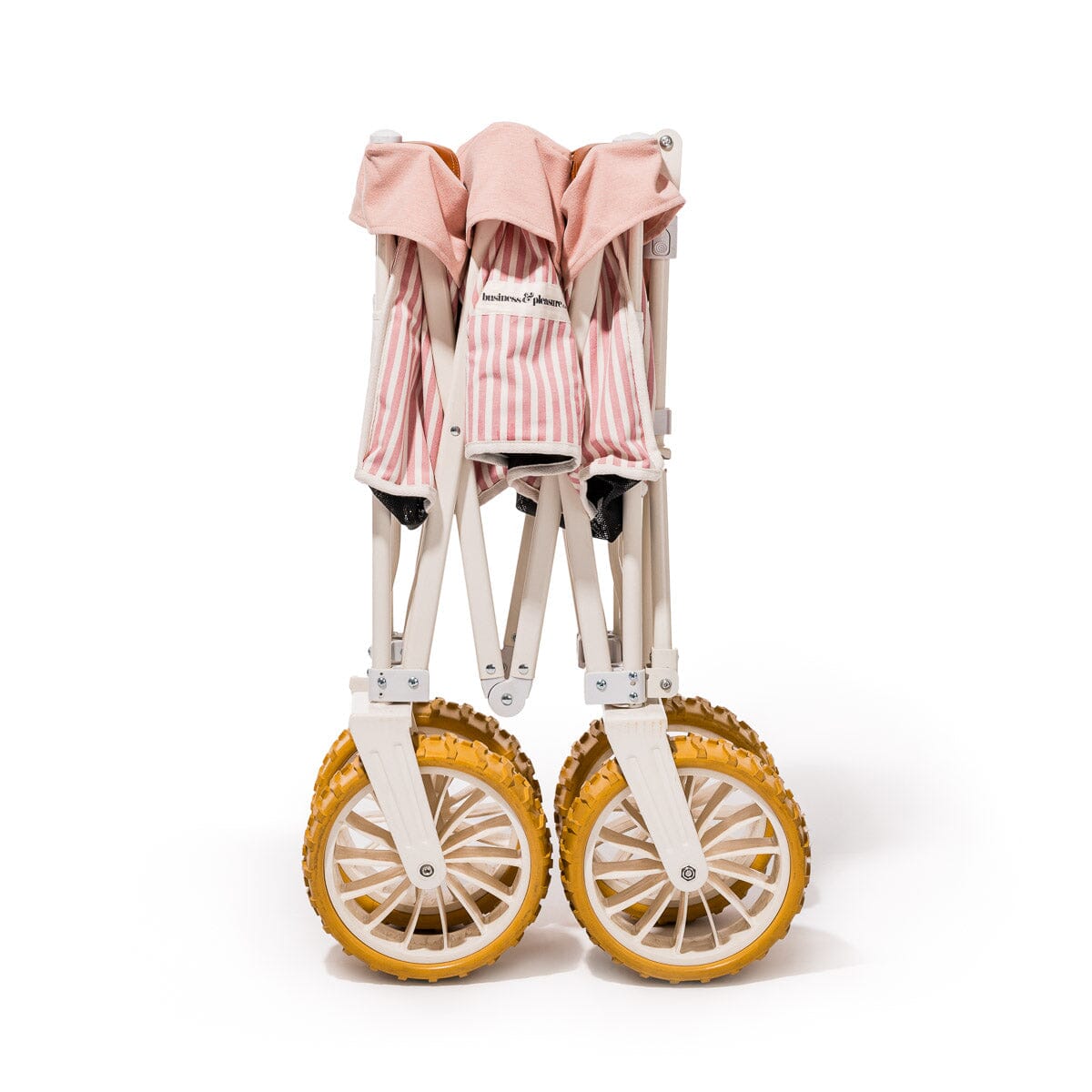 The Beach Cart - Laurens Pink Stripe Beach Cart Business & Pleasure Co