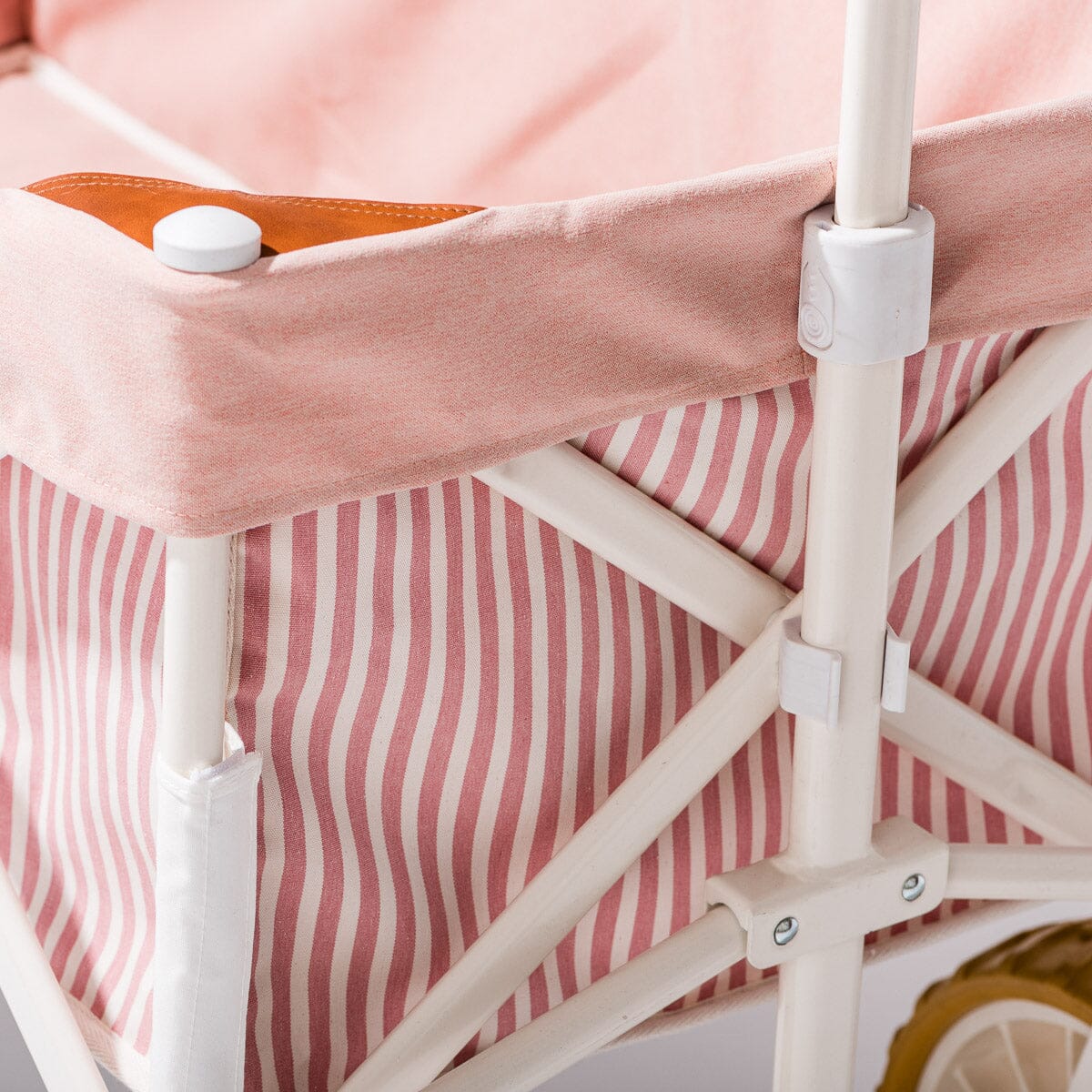 The Beach Cart - Laurens Pink Stripe Beach Cart Business & Pleasure Co