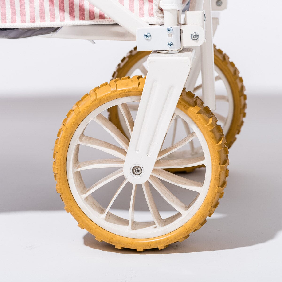The Beach Cart - Laurens Pink Stripe Beach Cart Business & Pleasure Co