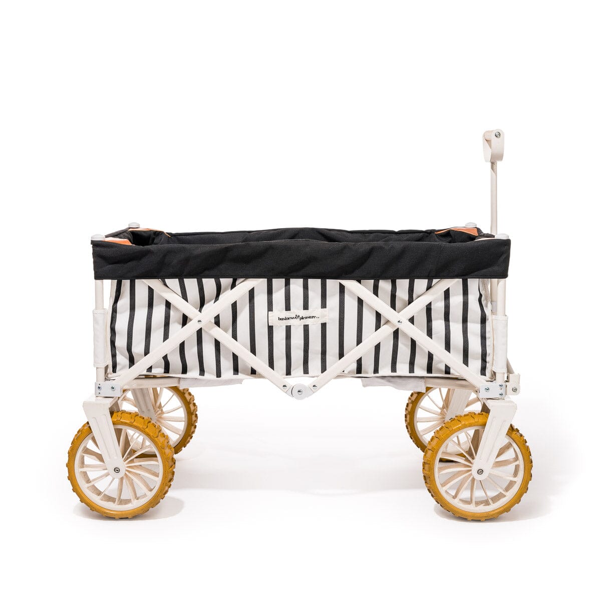 The Beach Cart - Monaco Black Stripe Beach Cart Business & Pleasure Co.