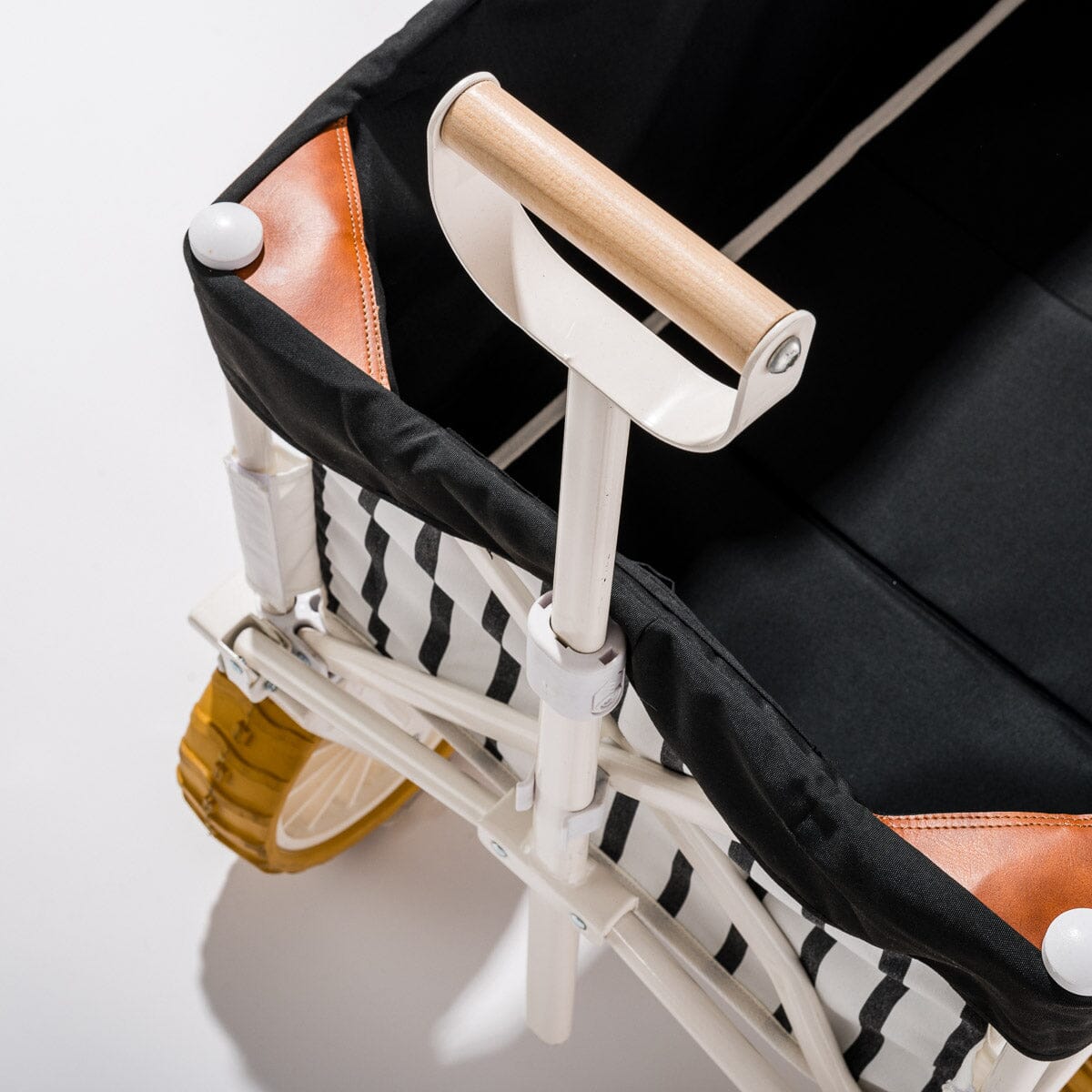 The Beach Cart - Monaco Black Stripe Beach Cart Business & Pleasure Co.