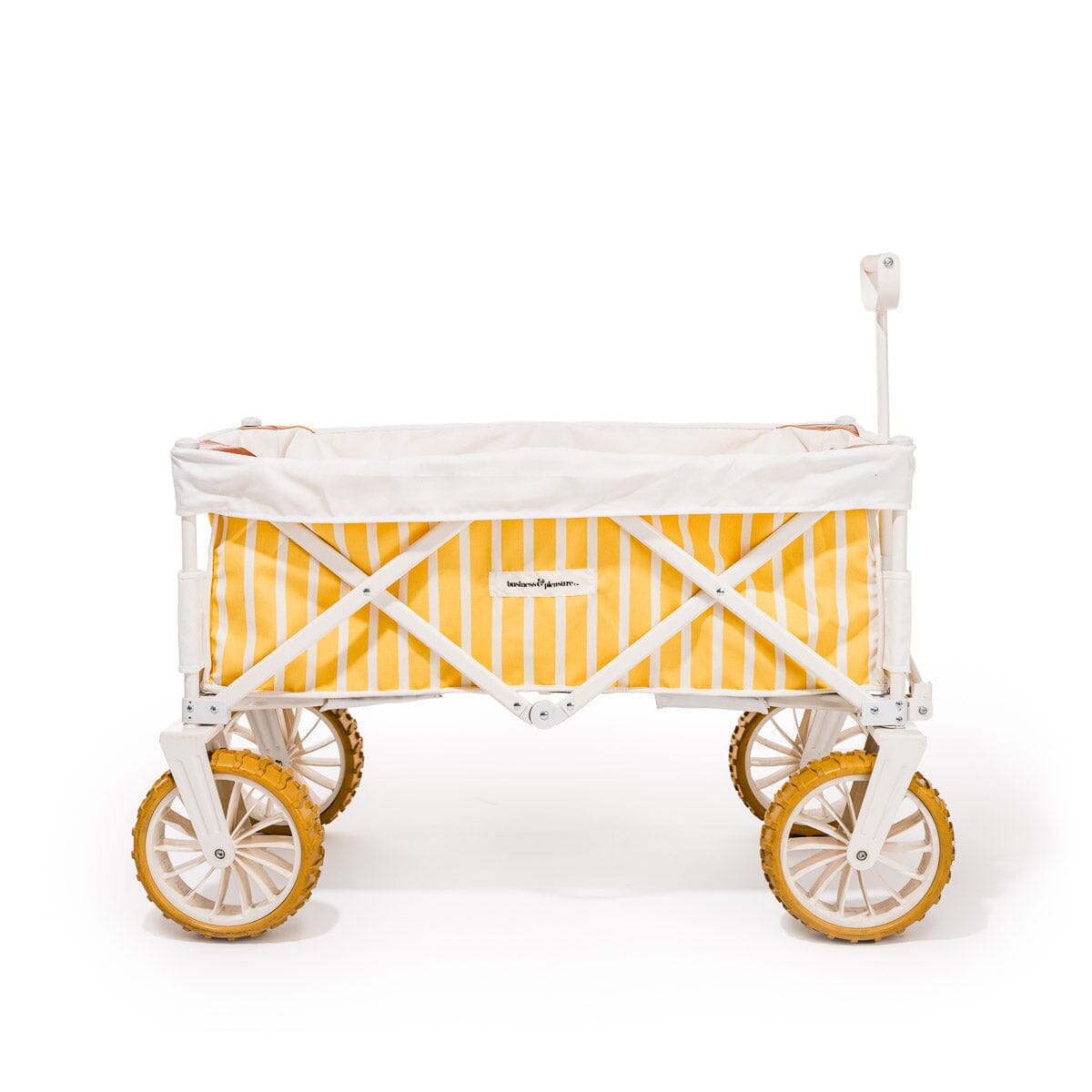 The Beach Cart - Monaco Mimosa Stripe Beach Cart Business & Pleasure Co