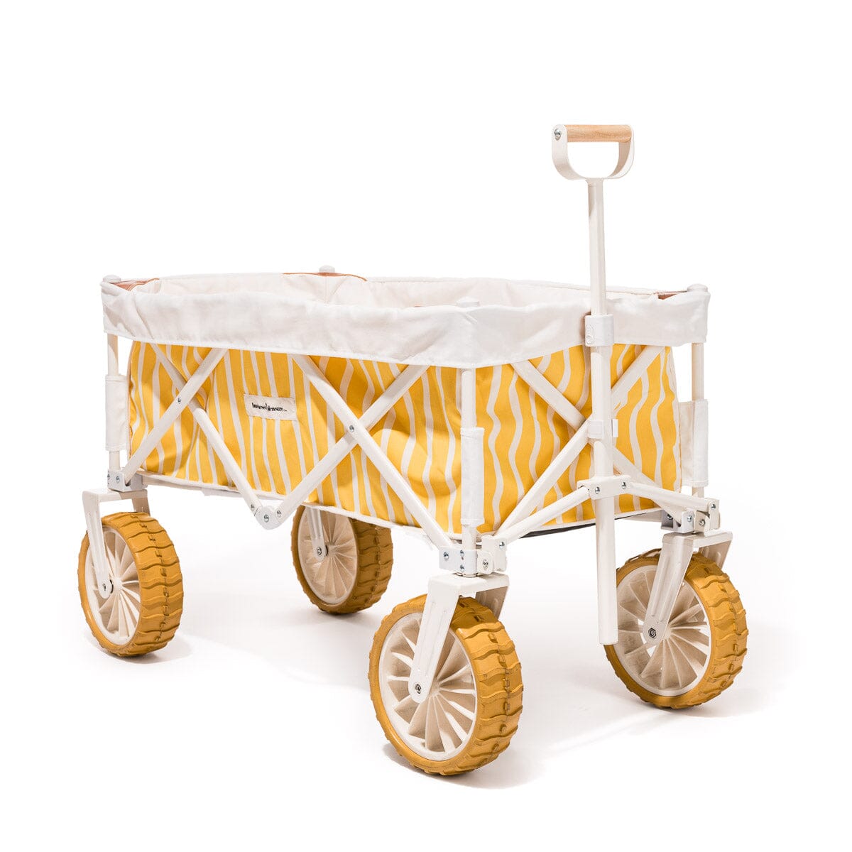 The Beach Cart - Monaco Mimosa Stripe Beach Cart Business & Pleasure Co