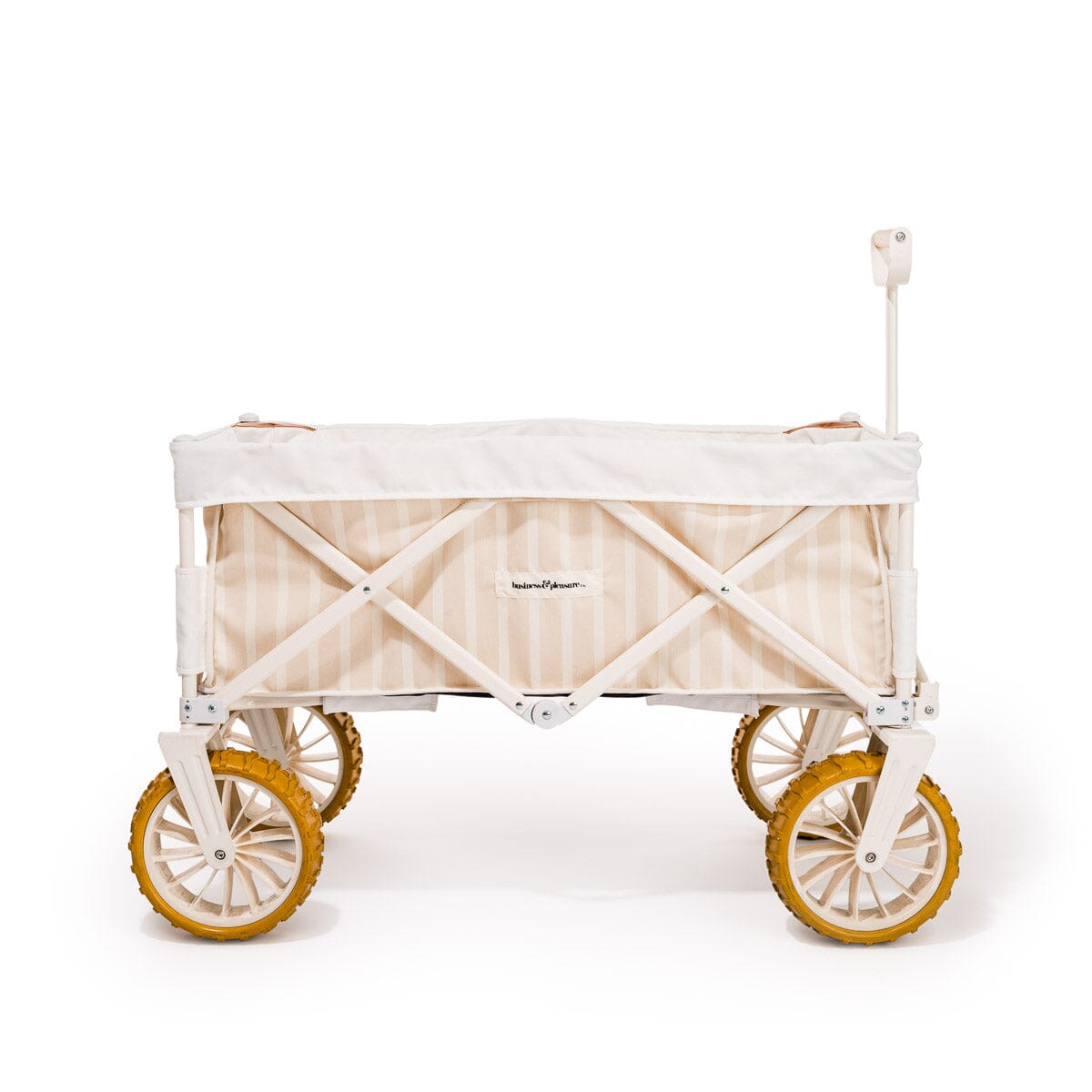 The Beach Cart - Monaco Natural Stripe Beach Cart Business & Pleasure Co 