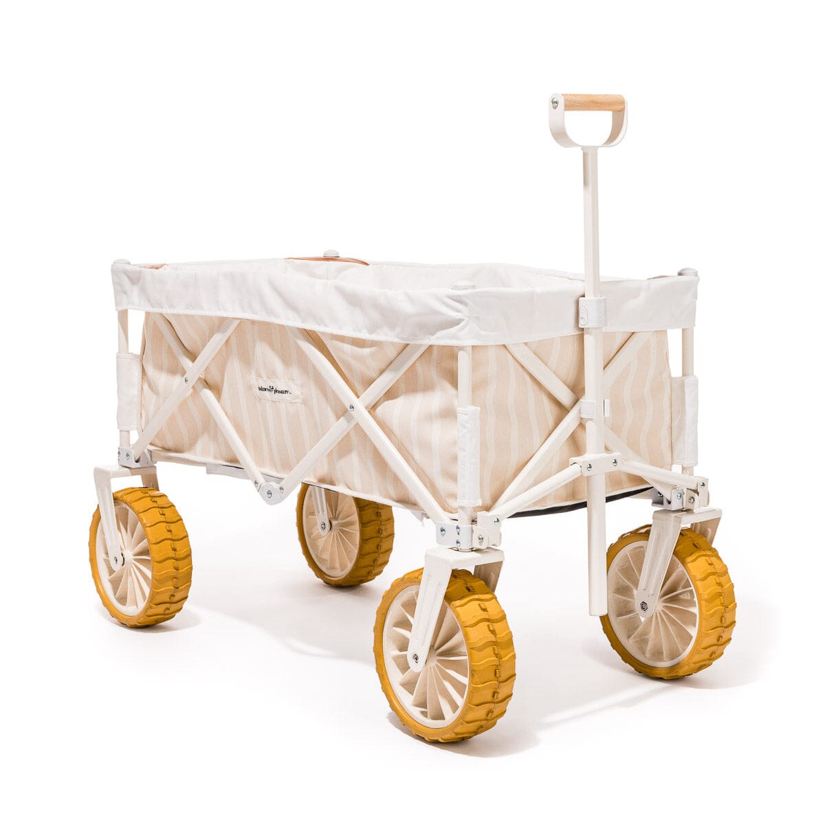 The Beach Cart - Monaco Natural Stripe Beach Cart Business & Pleasure Co