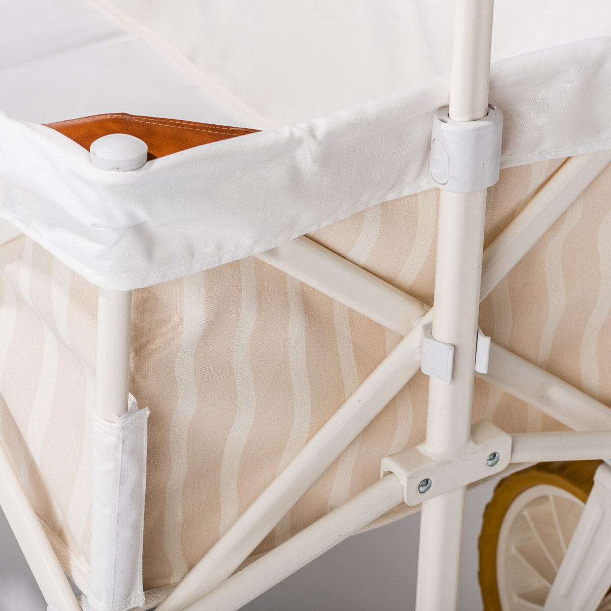 The Beach Cart - Monaco Natural Stripe Beach Cart Business & Pleasure Co