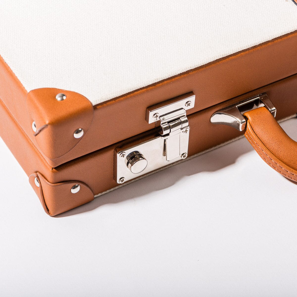 The Backgammon Set - Antique White Backgammon Set Business & Pleasure Co