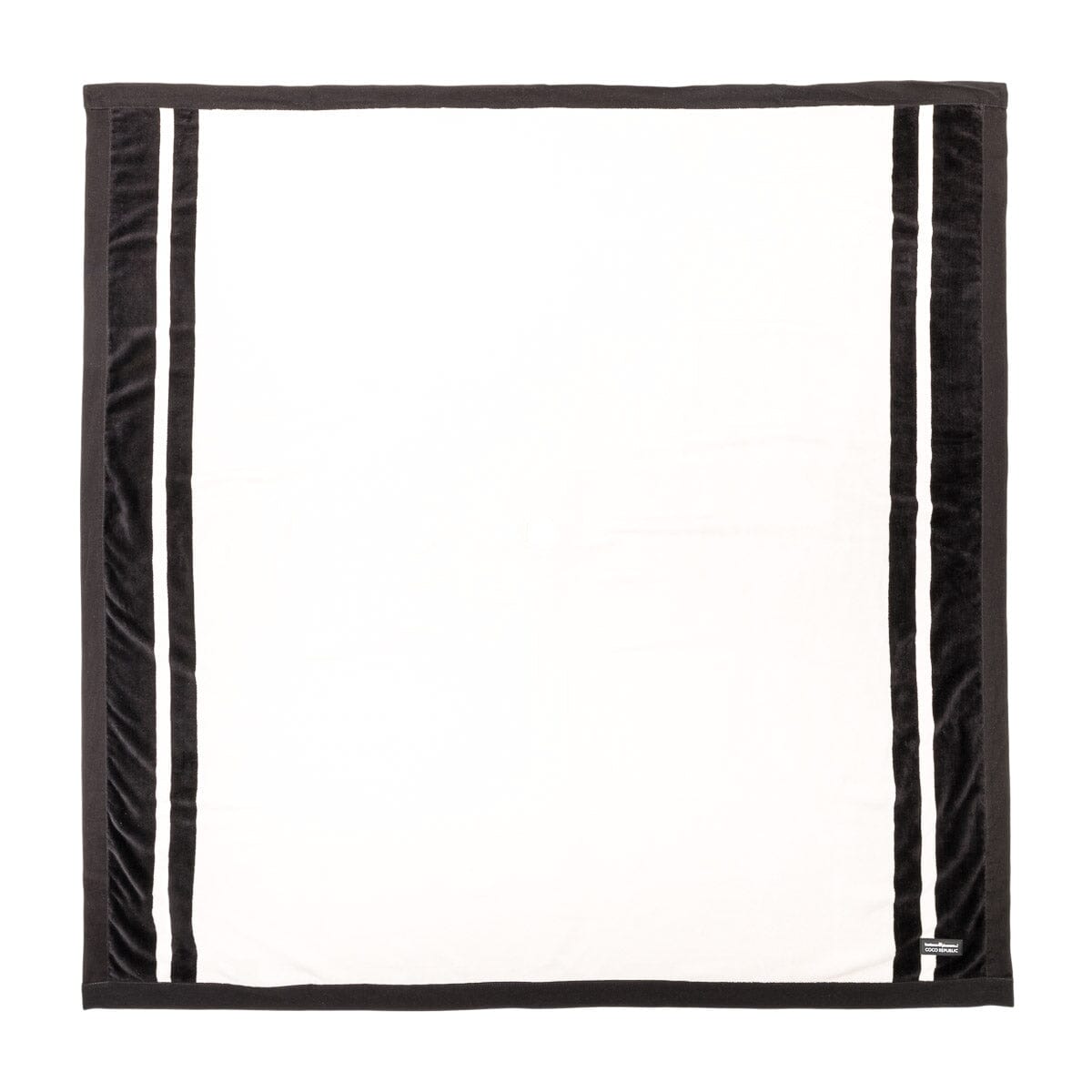 The Beach Blanket - Coco Republic - Black White Beach Blanket Business & Pleasure Co