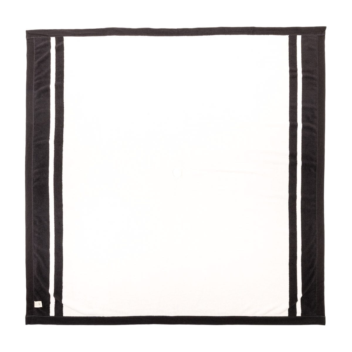 The Beach Blanket - Coco Republic - Black White Beach Blanket Business & Pleasure Co