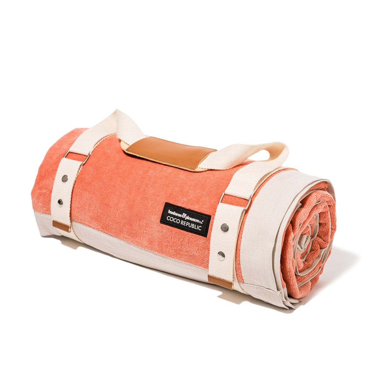 The Beach Blanket - Coco Republic - Coral Natural Beach Blanket Business & Pleasure Co