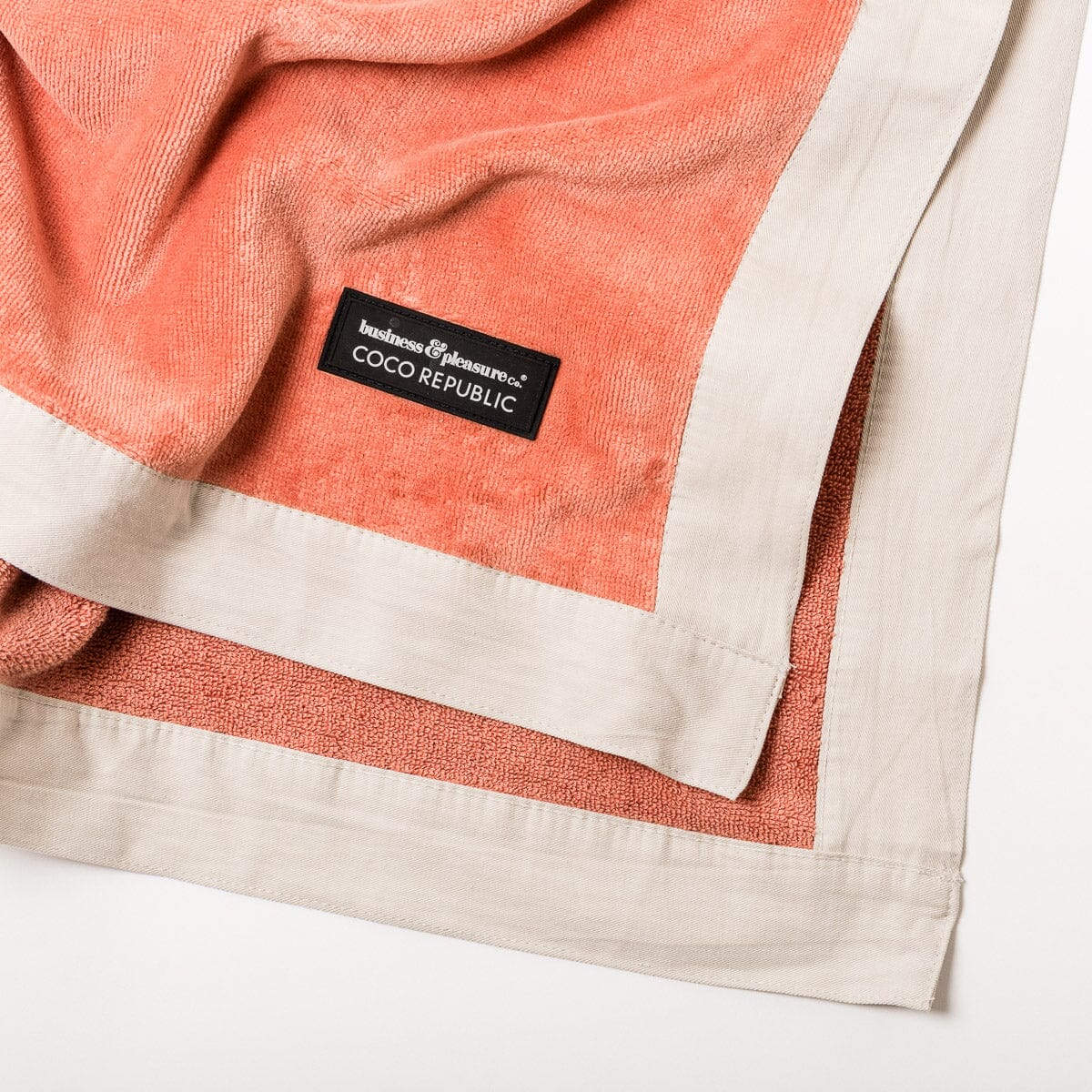 The Beach Blanket - Coco Republic - Coral Natural Beach Blanket Business & Pleasure Co