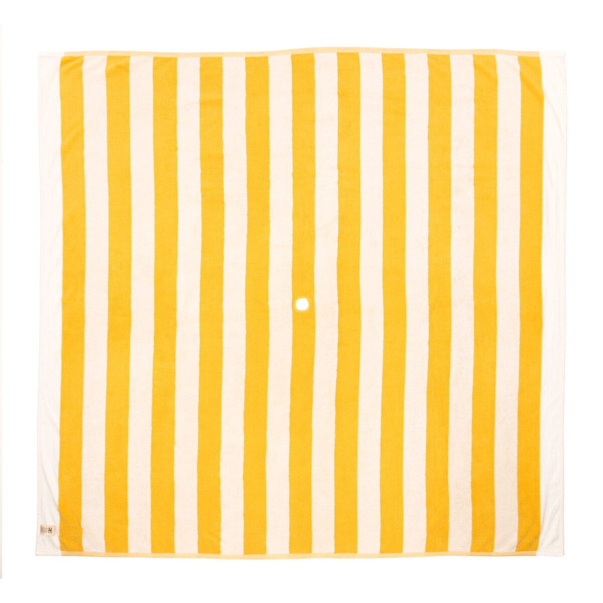 The Beach Blanket - Crew Mimosa Yellow Stripe Beach Blanket Business & Pleasure Co.