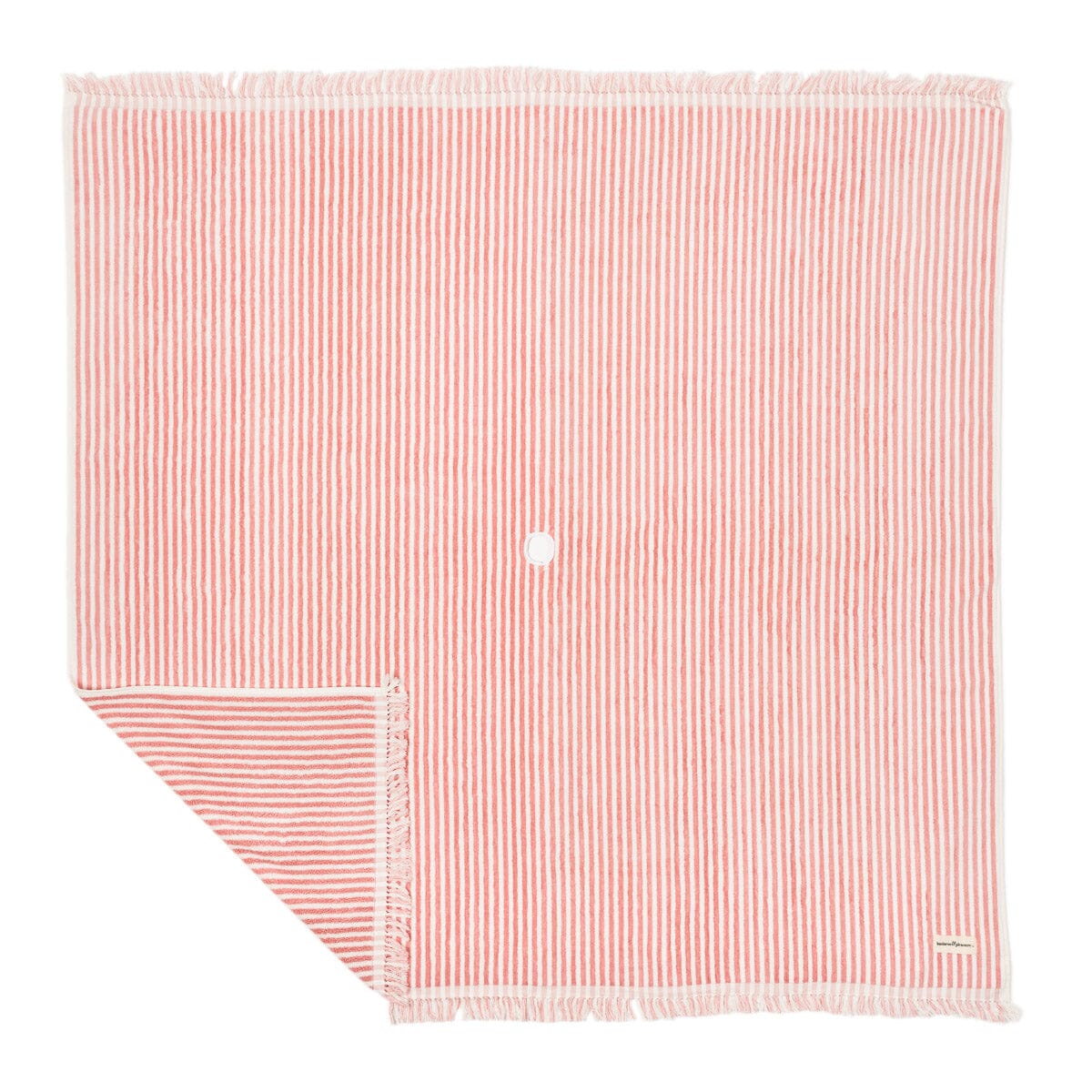 The Beach Blanket - Lauren's Pink Stripe Beach Blanket Business & Pleasure Co