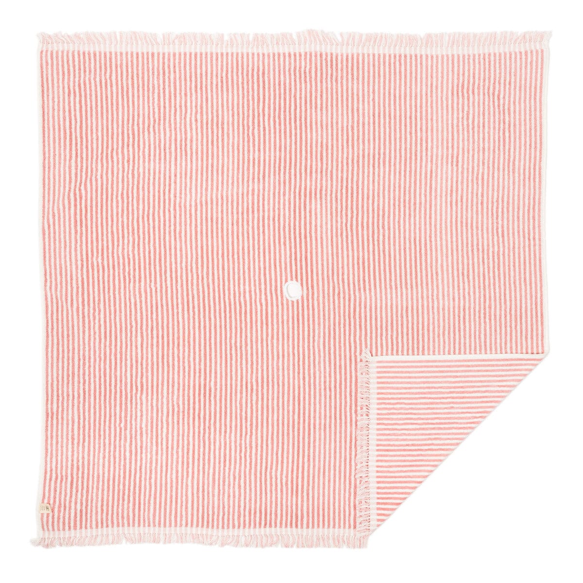 The Beach Blanket - Lauren's Pink Stripe Beach Blanket Business & Pleasure Co