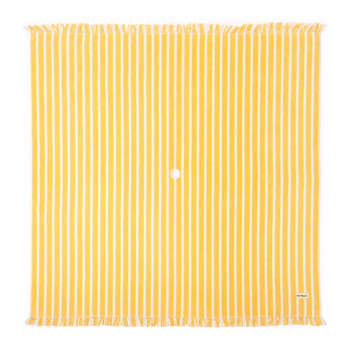 The Beach Blanket - Monaco Mimosa Stripe Beach Blanket Business & Pleasure Co
