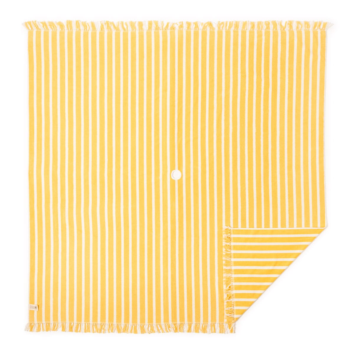The Beach Blanket - Monaco Mimosa Stripe Beach Blanket Business & Pleasure Co