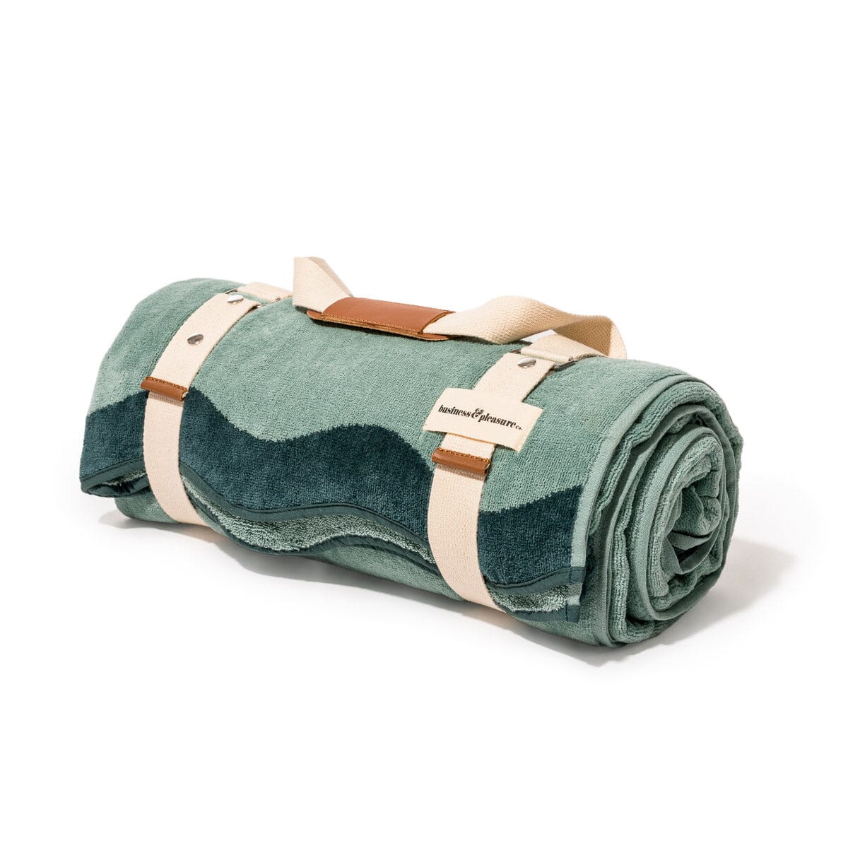 The Beach Blanket - Rivie Green Beach Blanket Business & Pleasure Co