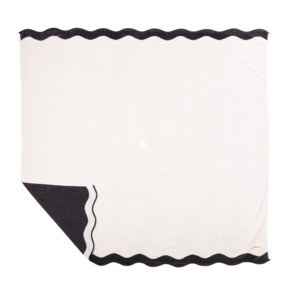 The Beach Blanket - Rivie White Beach Blanket Business & Pleasure Co