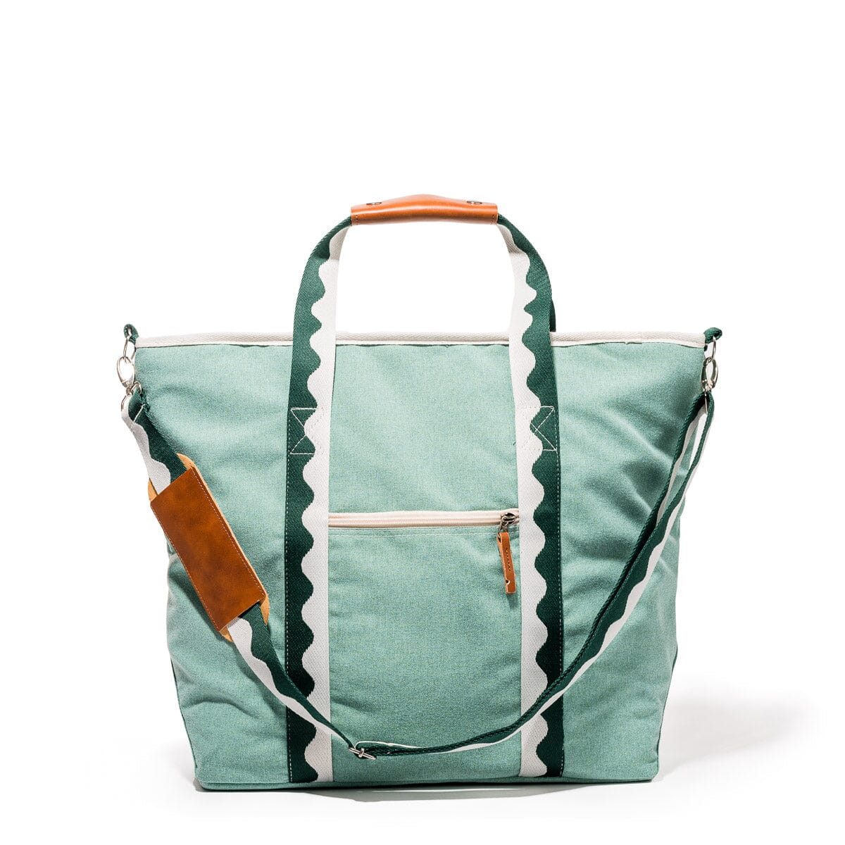 The Premium Cooler Tote Bag - Rivie Green Cooler Tote Business & Pleasure Co.