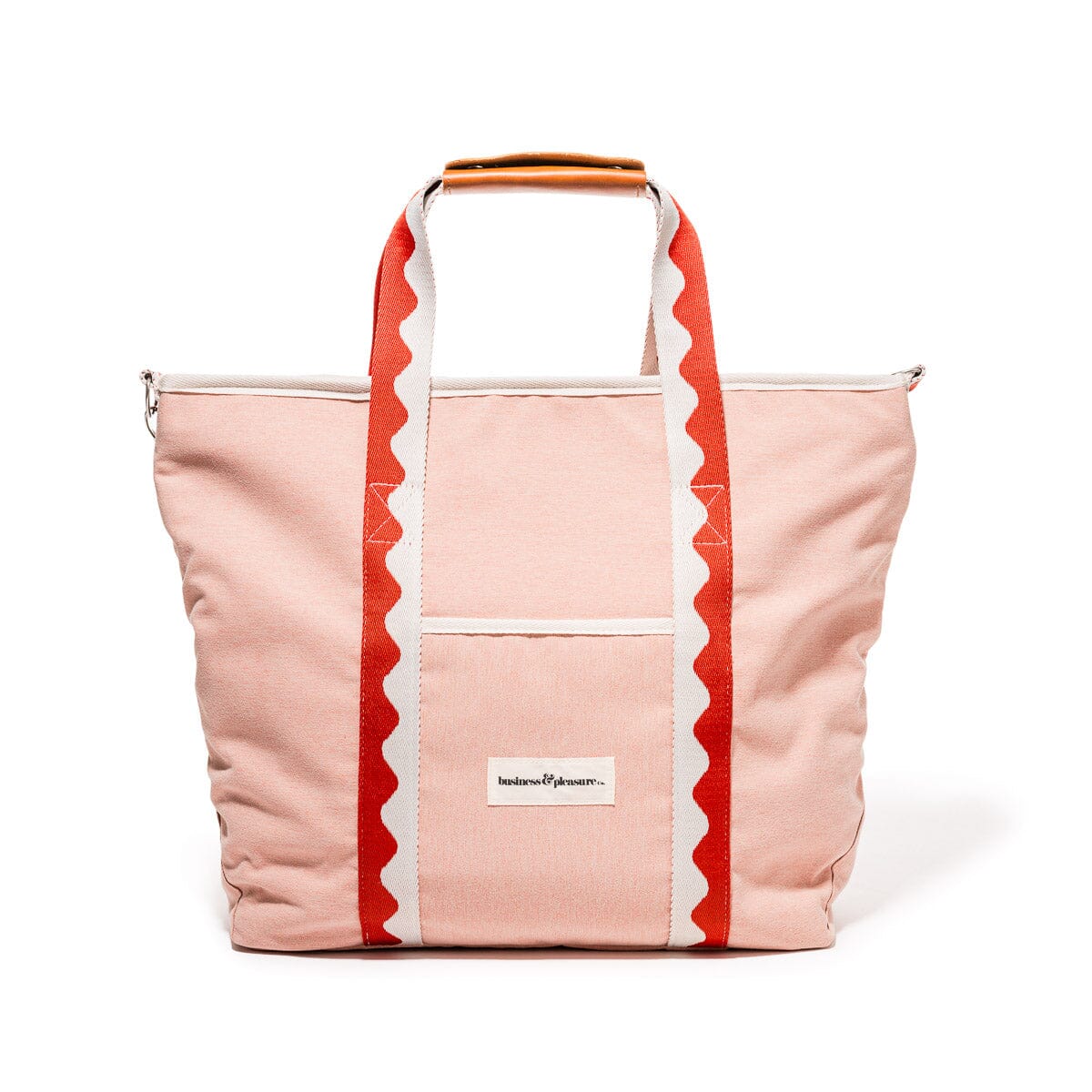 The Premium Cooler Tote Bag - Rivie Pink Cooler Tote Business & Pleasure Co.