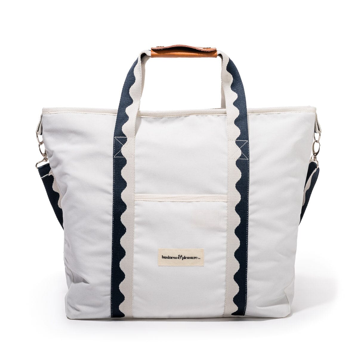 Product image of The Premium Cooler Tote Bag - Rivie White Cooler Tote Business & Pleasure Co.