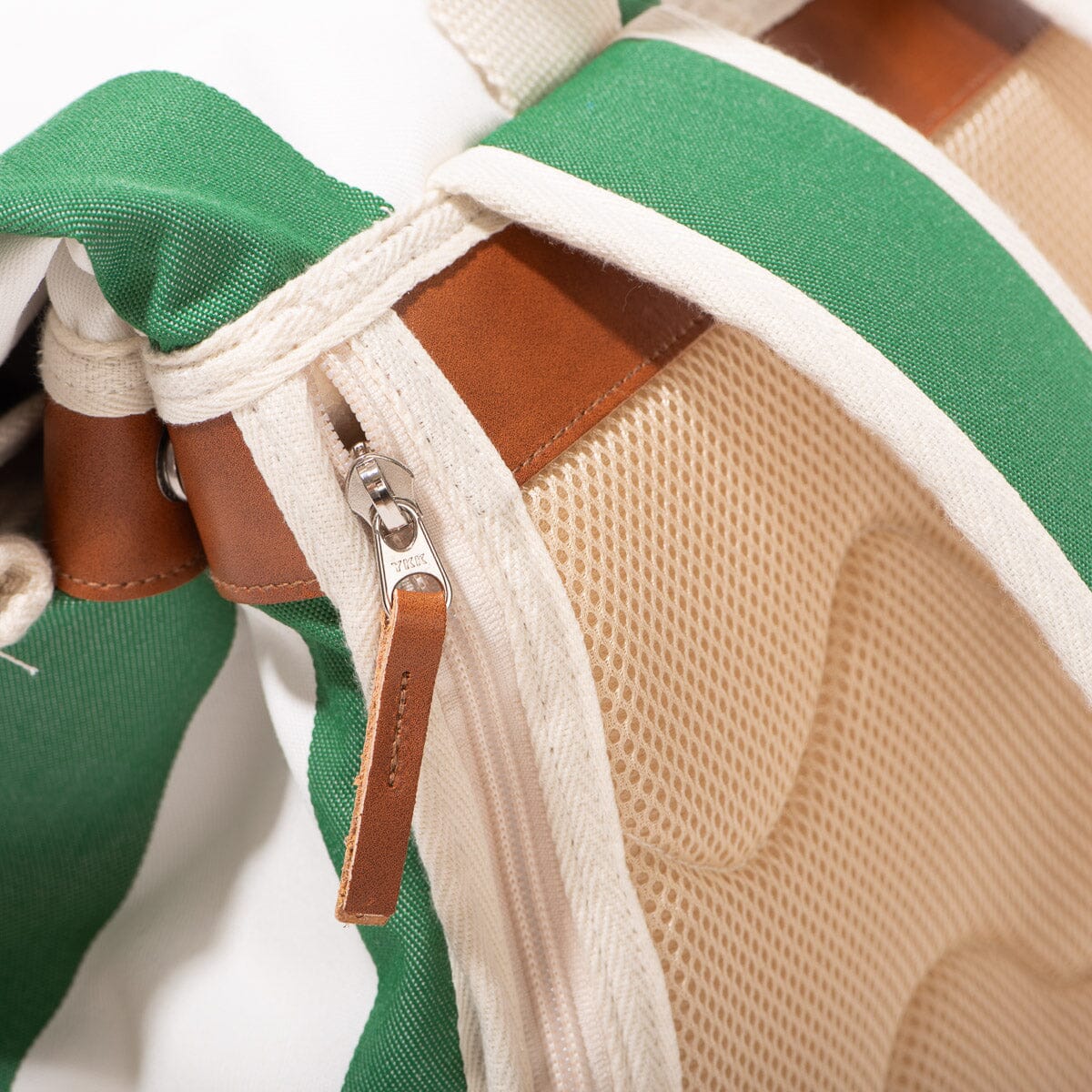 The Backpack Cooler - Crew Canyon Green Stripe Backpack Cooler Business & Pleasure Co.